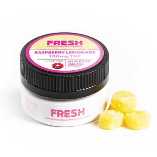 fresh-raspberry-lemonade-gummies-100mg-thc